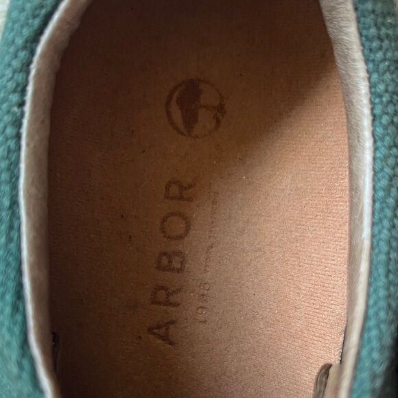 Arbor Men's Brown and Green Casual Sneakers - Picture 2 of 7